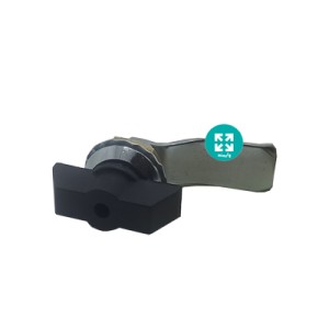 قفل  پروانه ای دسته پلاستیکی