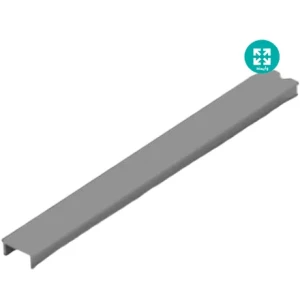 زه شیار پر کن نقره ای پروفیل آلومنیوم مهندسی  شیار 10