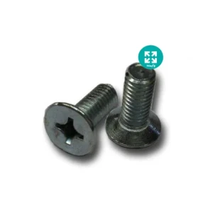  پیچ سر خزینه نقره ای M6x10