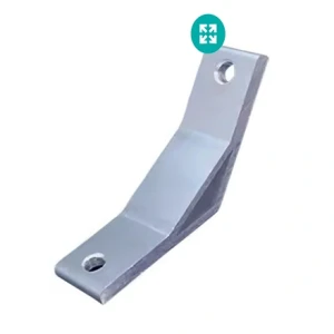 نبشی لچكی دار آلومينيومی 135 درجه 40 در 40