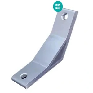 نبشی لچكی دار آلومينيومی 135 درجه 45 در 45