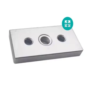 كفي‌نگهدارنده‌پايه‌تراز‌آلومينيومي M12  پروفيل 80*40