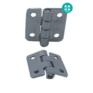 لولای ورقی نقره ای ابعاد 40*40