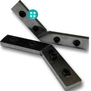 نبشی آهنی مخفی کروماته شیار 10 - 135 درجه (پروفیل 40*40 و 45*45)