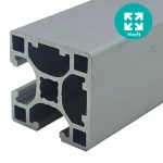 پروفیل آلومینیوم شیاردار صنعتی 40 در40 دو طرف بسته CL