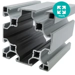 پروفیل آلومینیوم شیاردار صنعتی (پروفیل مهندسی) 80 در 80 متوسط