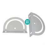 نبشی  آهنی چرخشی 180 درجه ای شيار 10