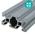 پروفیل آلومینیوم شیاردار صنعتی 20 در 40 نقره ای V-SLOT (پروفیل وی اسلات)