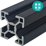 پروفیل آلومینیوم شیاردار 30در30 سبک  با آنودایز مشکی