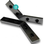 نبشی آهنی مخفی کروماته شیار 10 - 135 درجه (پروفیل 40*40 و 45*45)