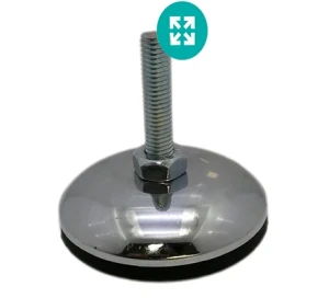 پايه تراز كفی 75mm فلزی M10x40