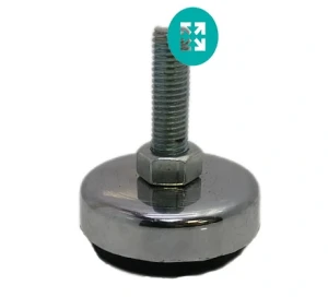 پايه تراز كفی 60mm فلزی ضد لرزش M12x40