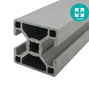 پروفیل آلومینیوم شیاردار صنعتی 30 در 30 دو طرف بسته CH