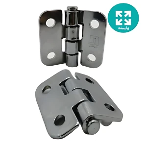 لولای ورقه ای نقره ای ( پروفیل 40*40)