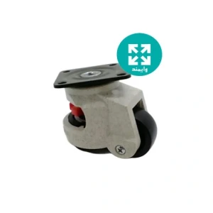 چرخ جک استاپ کفی 40mm