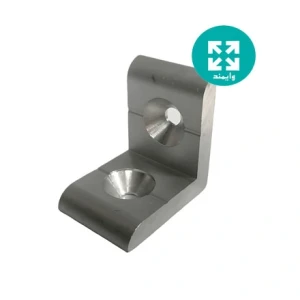 نبشی ساده آلومینیومی 30 در 30 (فابریک)