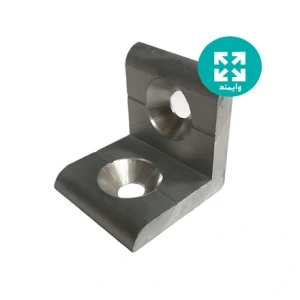  نبشی ساده آلومینیومی 40 در 40 (فابریک)