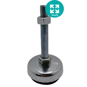 پایه تراز کفی 60 فلزی M12 در40