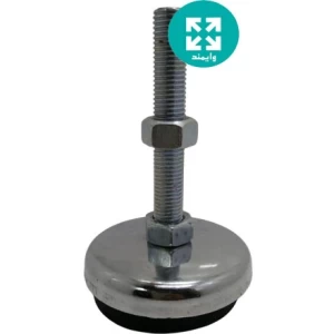 پایه تراز  کفی 90mm فلزی ضد لرزش M16x99