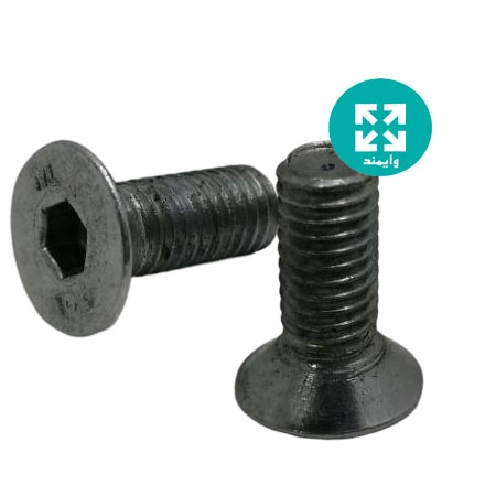 پیچ سرخزینه نقره اي M8*20