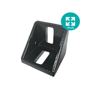 نبشی دیواره دار 40*40 مشکی